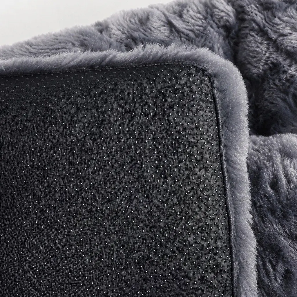 Plush Dog Pet Bed with Non-Slip Base