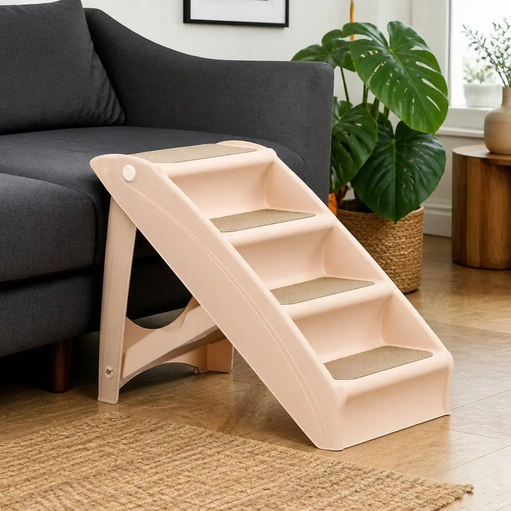 Pet Ramp PP Plastic 40cm x 60cm x 50cm Brown