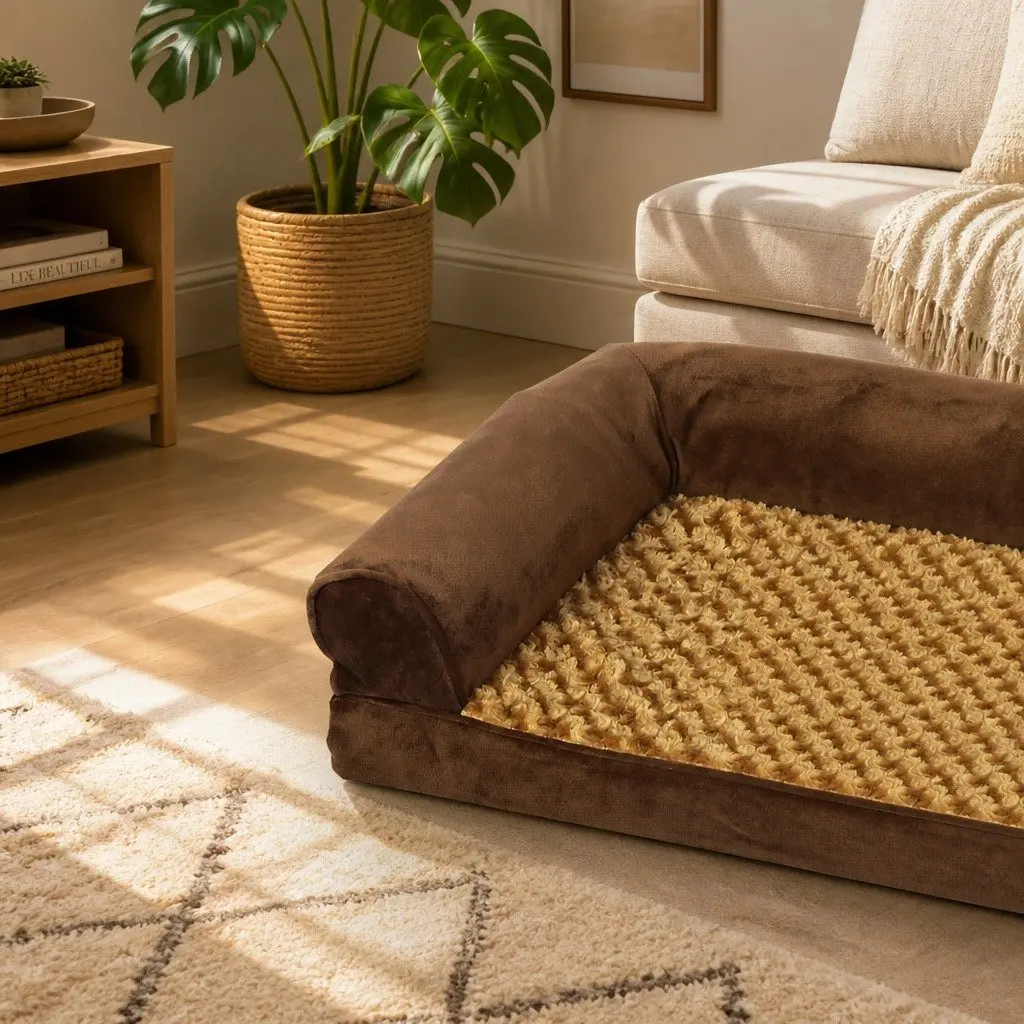 Orthopedic Pet Sofa Bed with Memory Foam