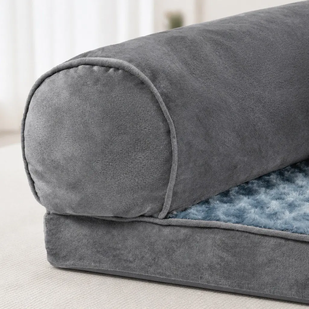 Orthopaedic Pet Bed Sofa with Memory Foam for Comfort