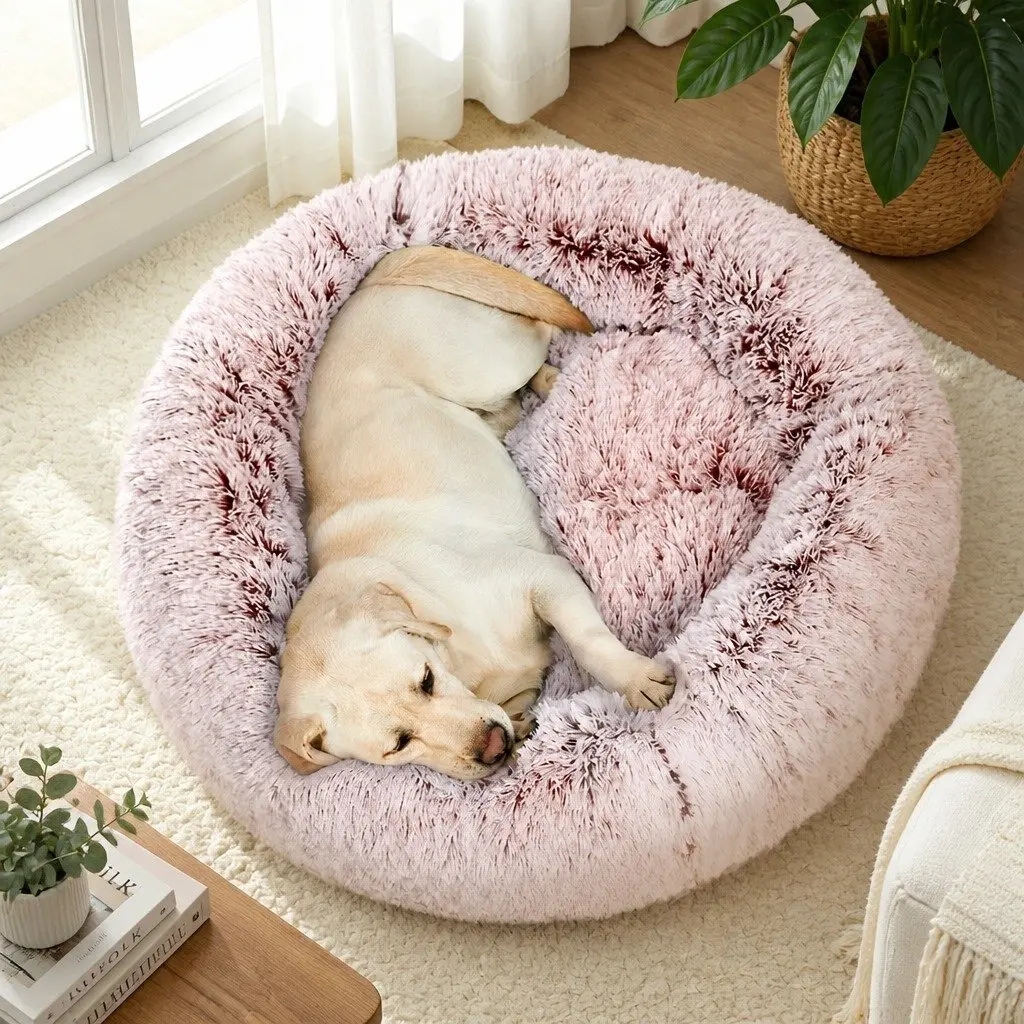 Replaceable Pet Bed Cover for XL Donut Shape