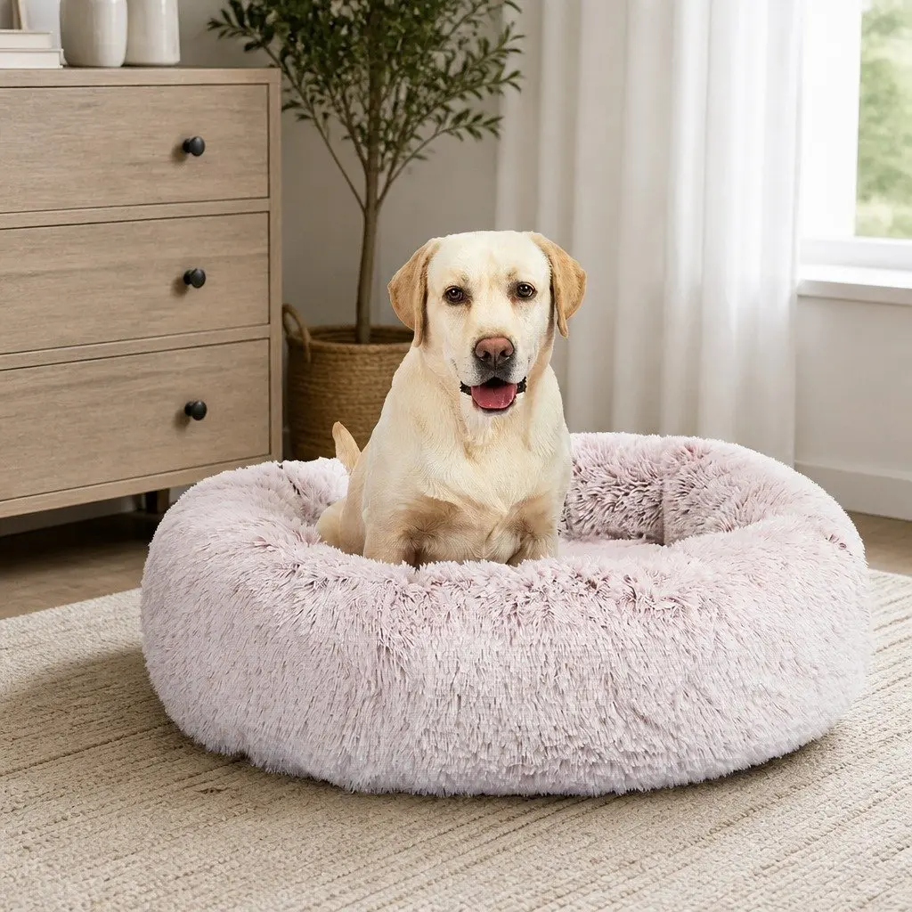 Replaceable Pet Bed Cover for XL Donut Shape