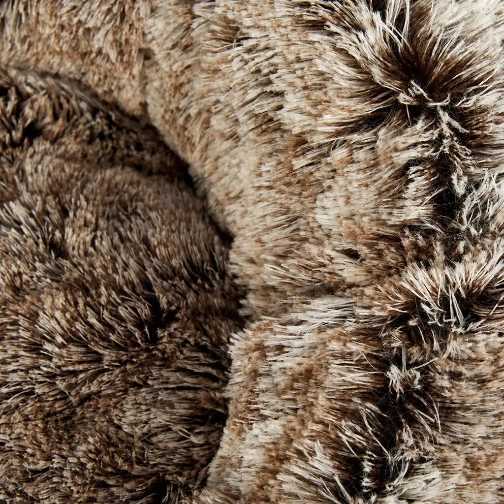 XXL Soft Warm Donut Pet Bed for Dogs and Cats