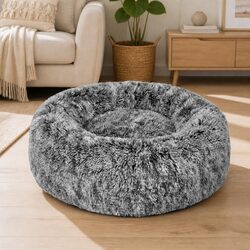 Calming XXL Donut Pet Bed with Plush Comfort