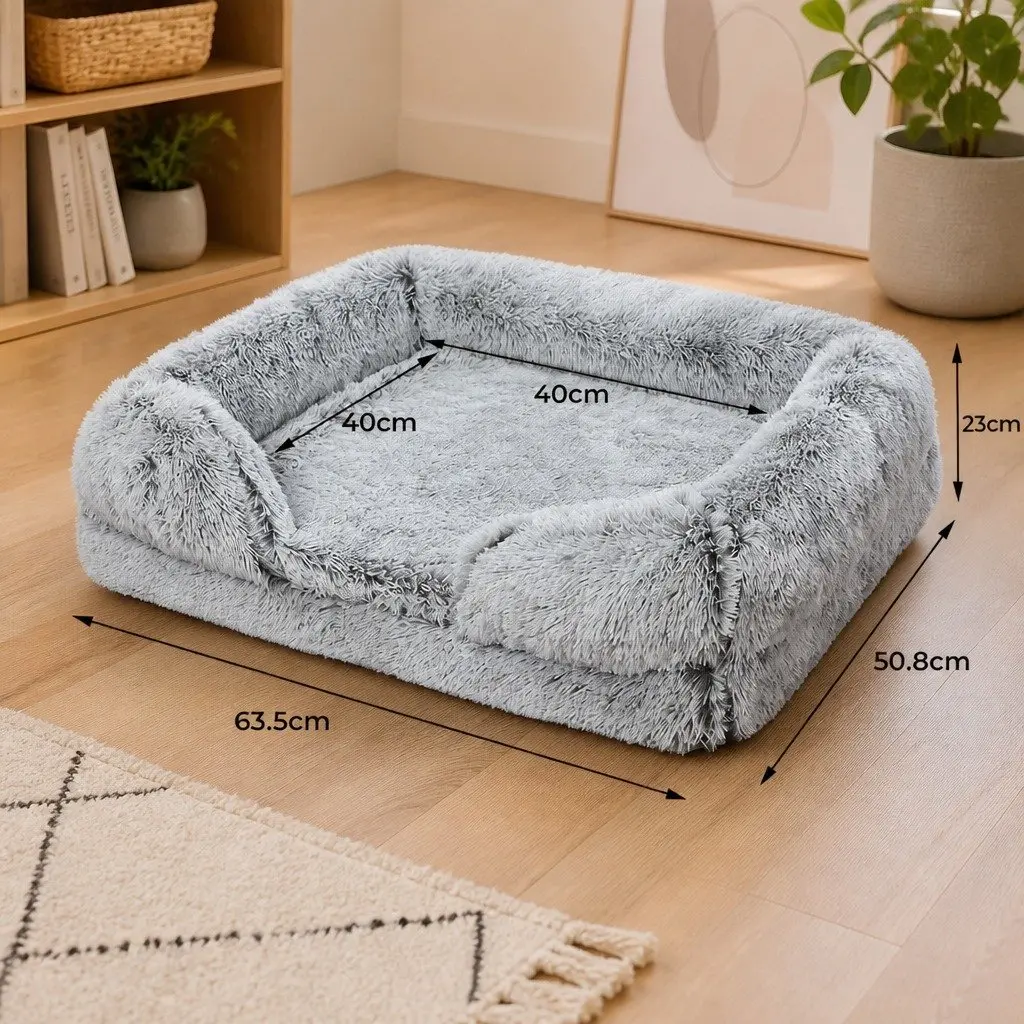 Supportive Orthopedic Dog Bed with Memory Foam