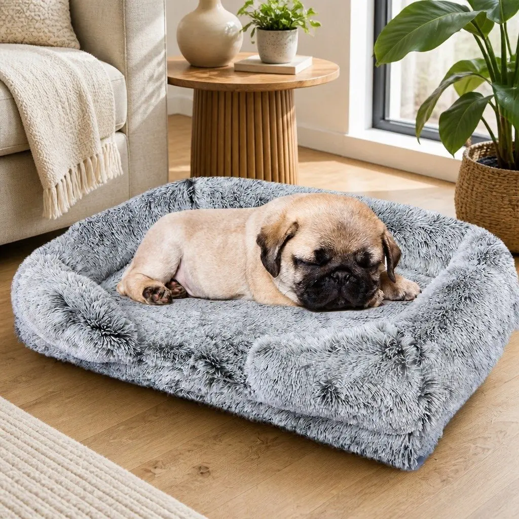 Supportive Orthopedic Dog Bed with Memory Foam