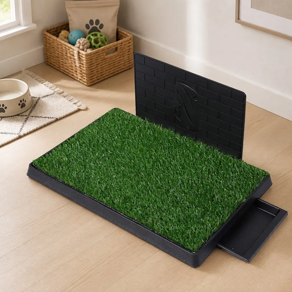 Large Indoor Artificial Grass Dog Potty Training Mat