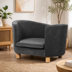 Stylish Elevated Pet Sofa Bed for Dogs and Cats