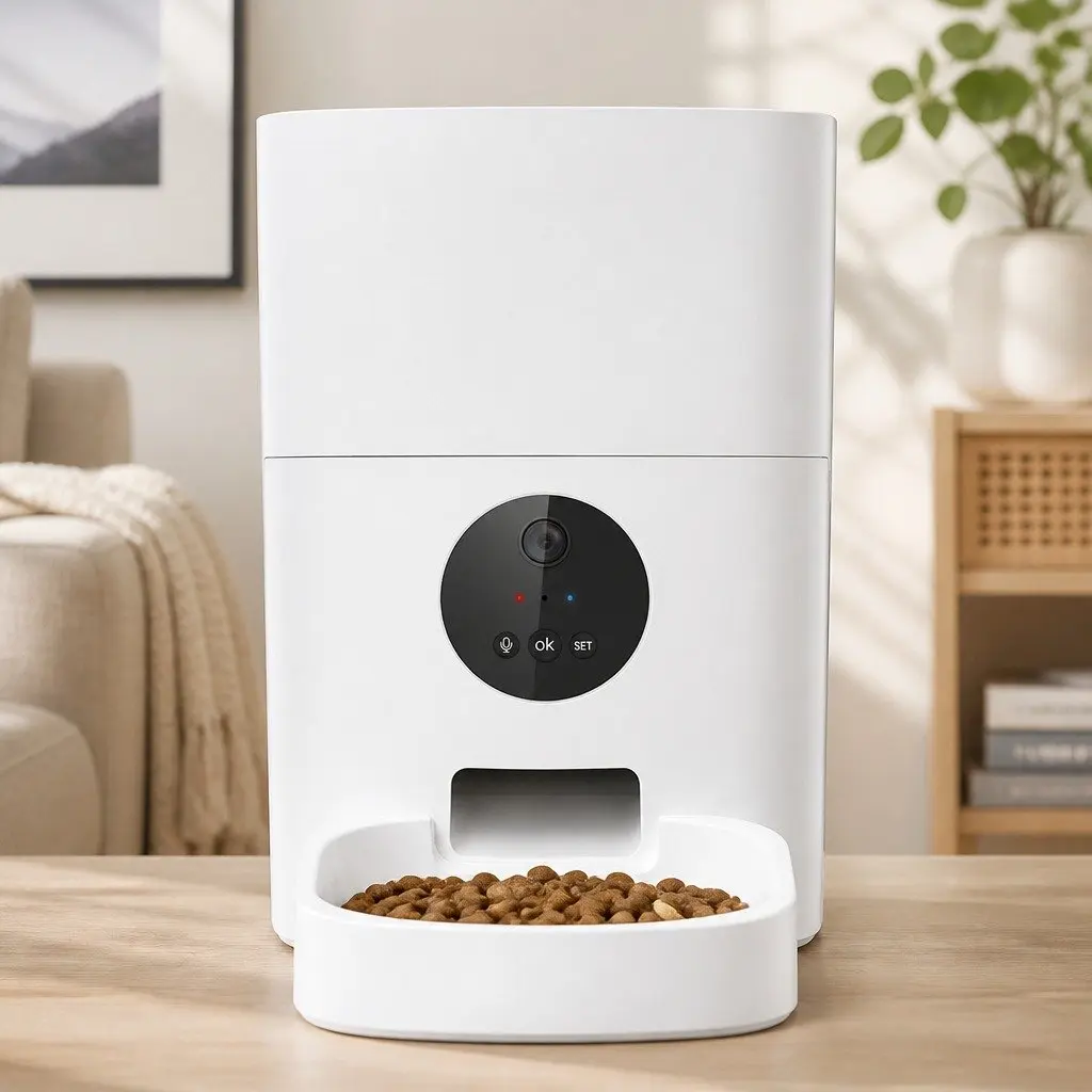 Pet Feeder 6L with HD Camera & Audio
