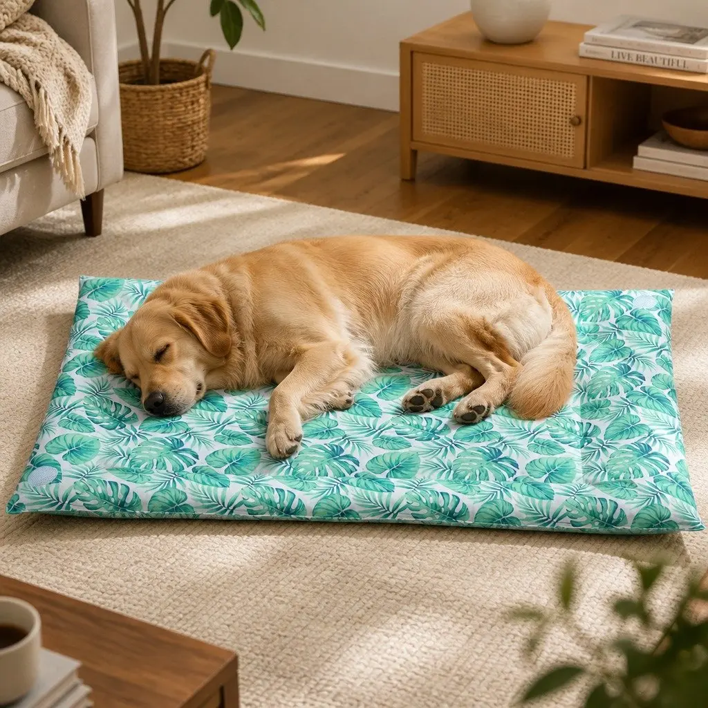 Large Waterproof Self-Cooling Gel Mat for Pets