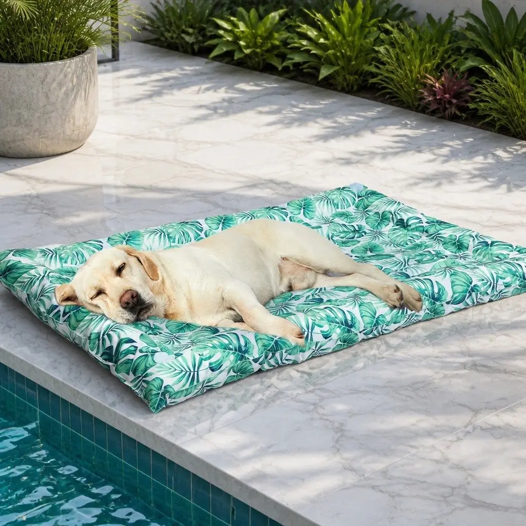 Large Waterproof Self-Cooling Gel Mat for Pets
