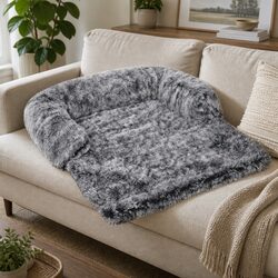 Medium Pet Sofa Cover for Dogs and Cats with Bolster