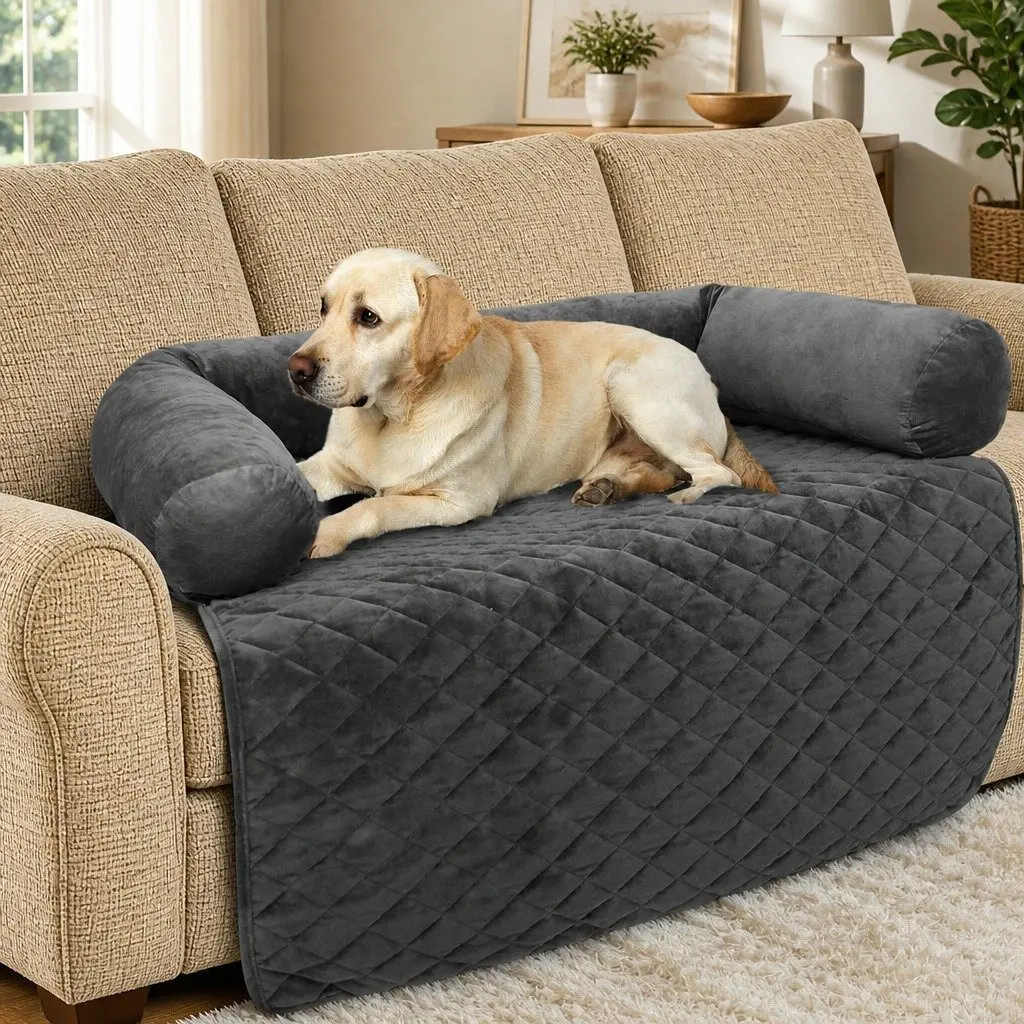 Pet Sofa Cover Dog Medium Furniture Protector Anti-slip Washable Cushion