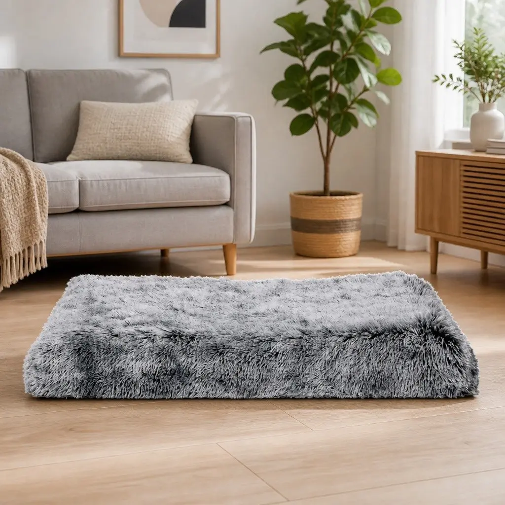 Orthopedic Medium Dog Bed with Memory Foam in Charcoal
