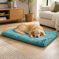 Memory Foam Pet Bed XXL Orthopaedic Dog Cat Cushion Washable Mat Green