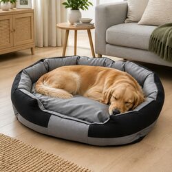 Large Waterproof Orthopedic Memory Foam Pet Bed