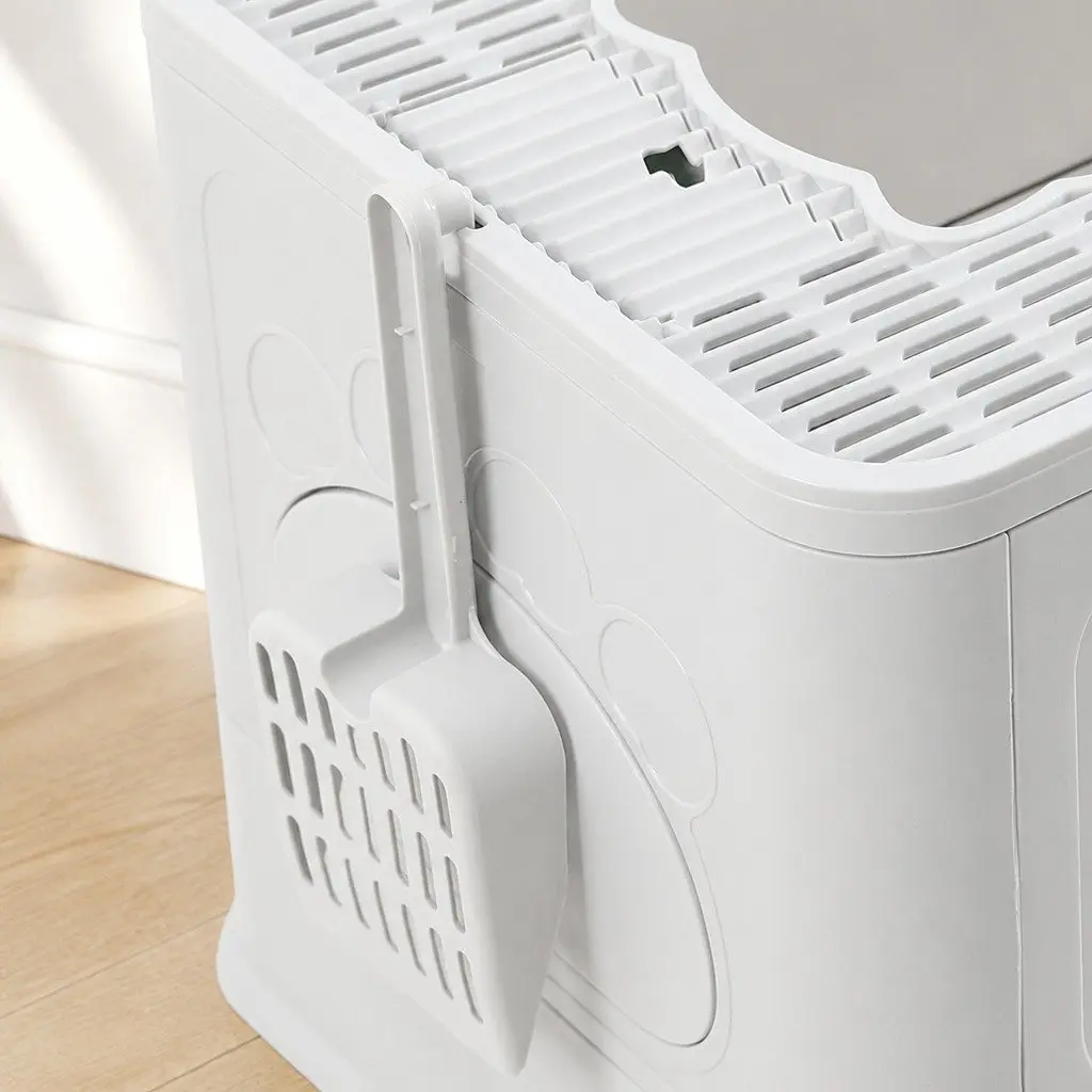 Foldable Cat Litter Box with Removable Drawer