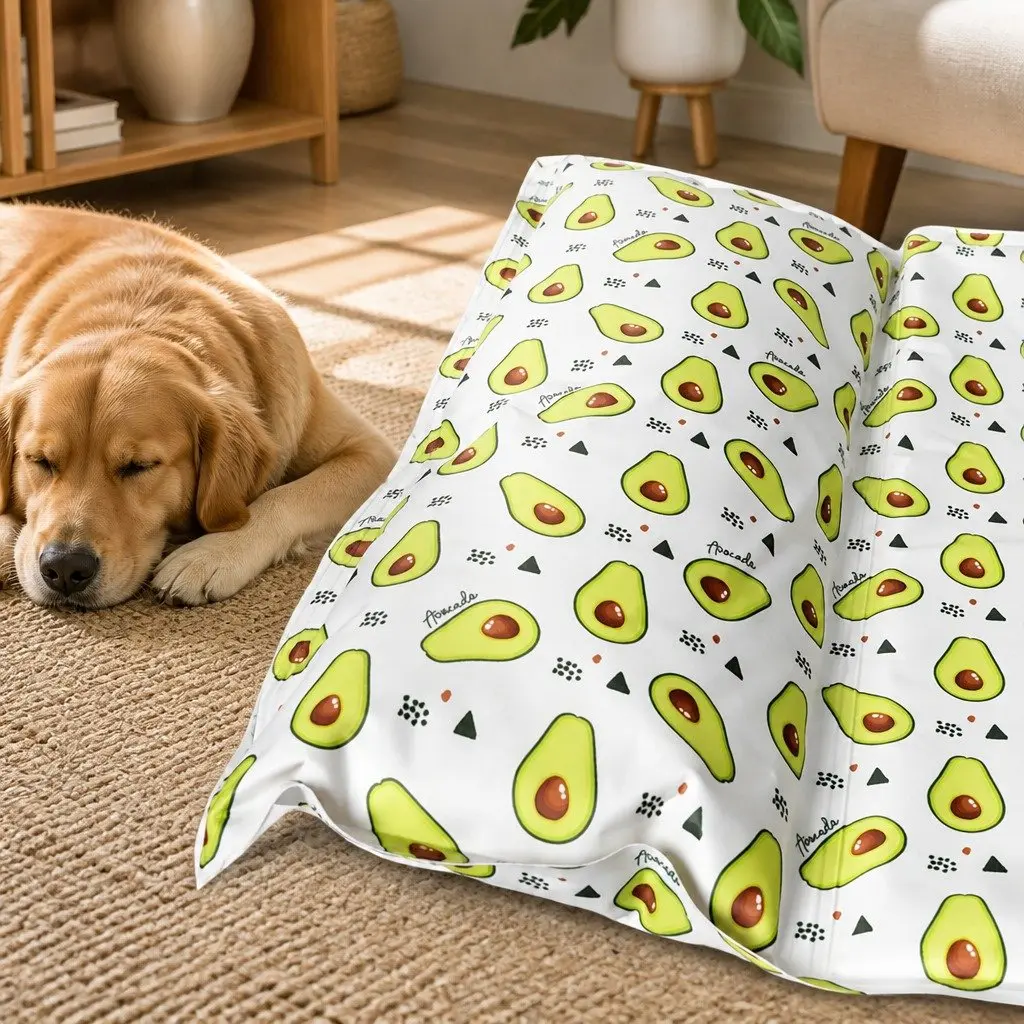 Pet Cooling Mat Cat Dog Gel Self-Cooling Non-Toxic Pad Waterproof Pillow