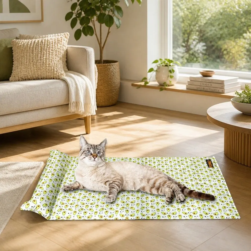 Pet Cooling Mat Cat Dog Gel Self-Cooling Non-Toxic Pad Waterproof Pillow