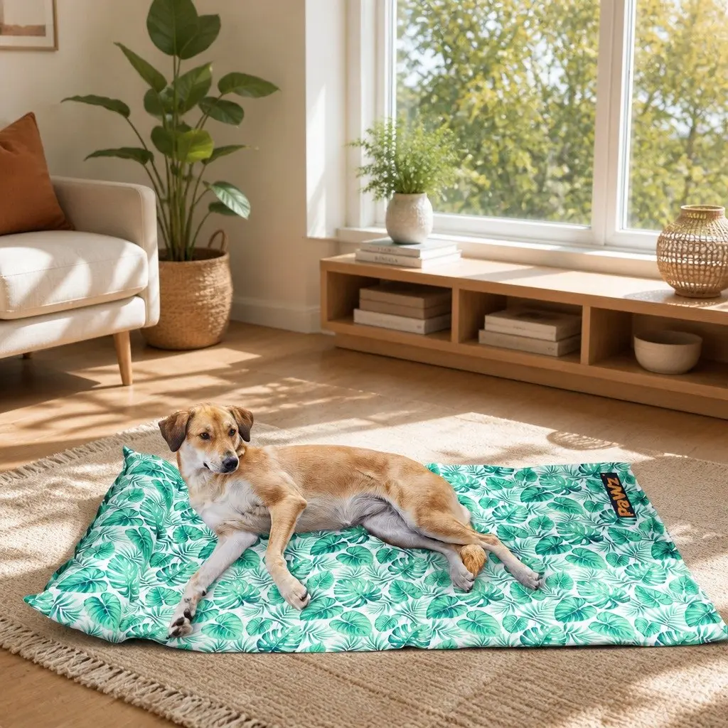 Pet Cooling Mat PVC Large Waterproof Self-Cooling Bed Pillow