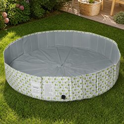 XXL Portable Pet Swimming Pool 160cm for Dogs and Kids