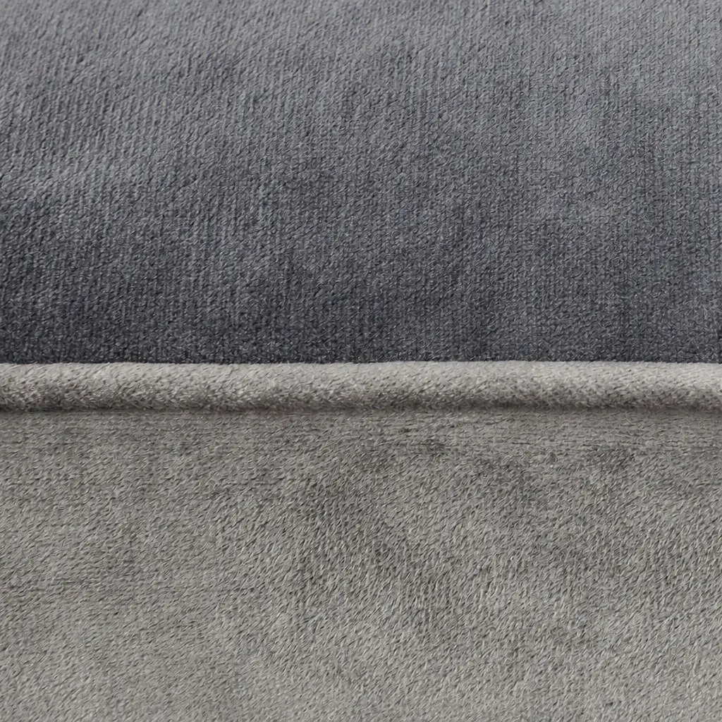 Memory Foam Pet Sofa Bed Orthopedic Support Large Size Grey