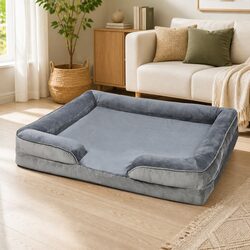 XL Orthopaedic Memory Foam Pet Sofa Bed for Dogs and Cats