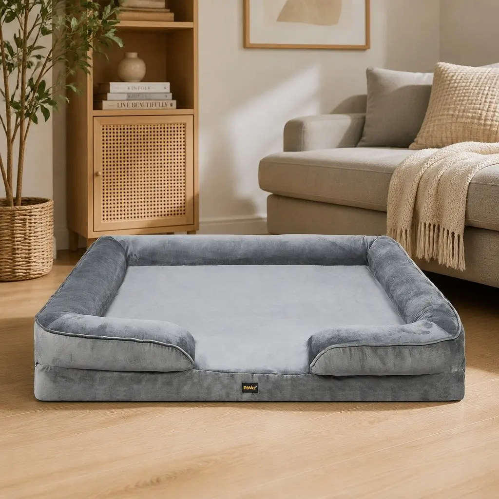 XL Orthopaedic Memory Foam Pet Sofa Bed for Dogs and Cats