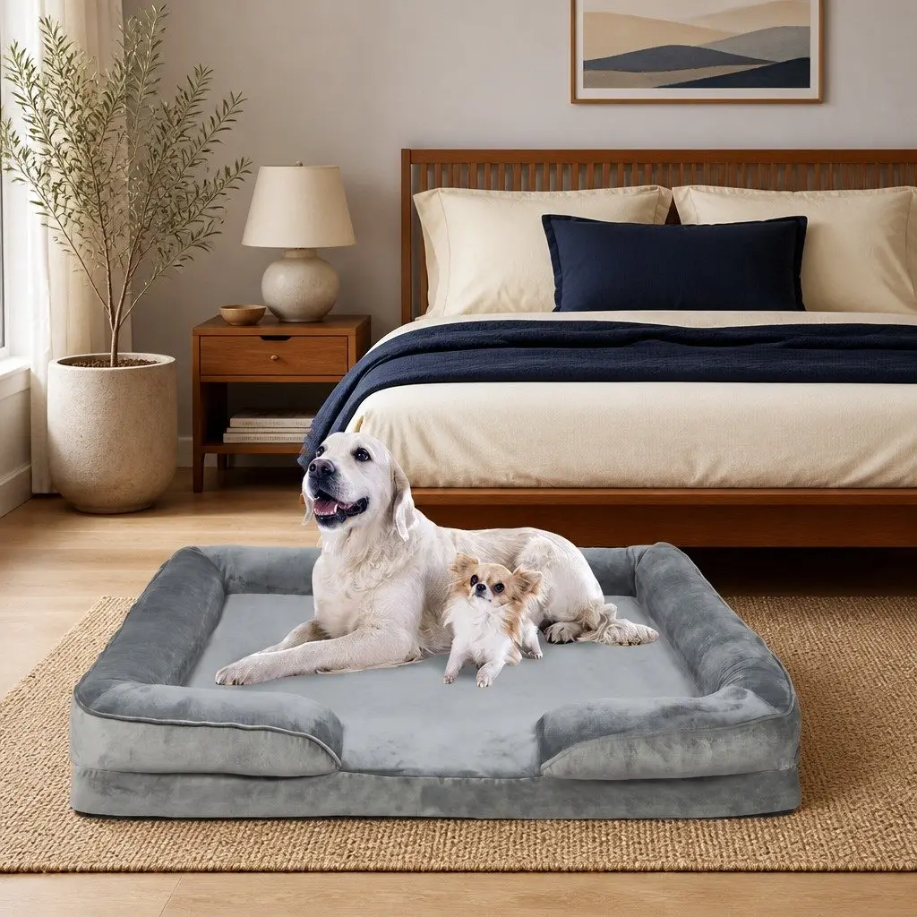 XXL Extra Large Orthopedic Memory Foam Pet Sofa Bed