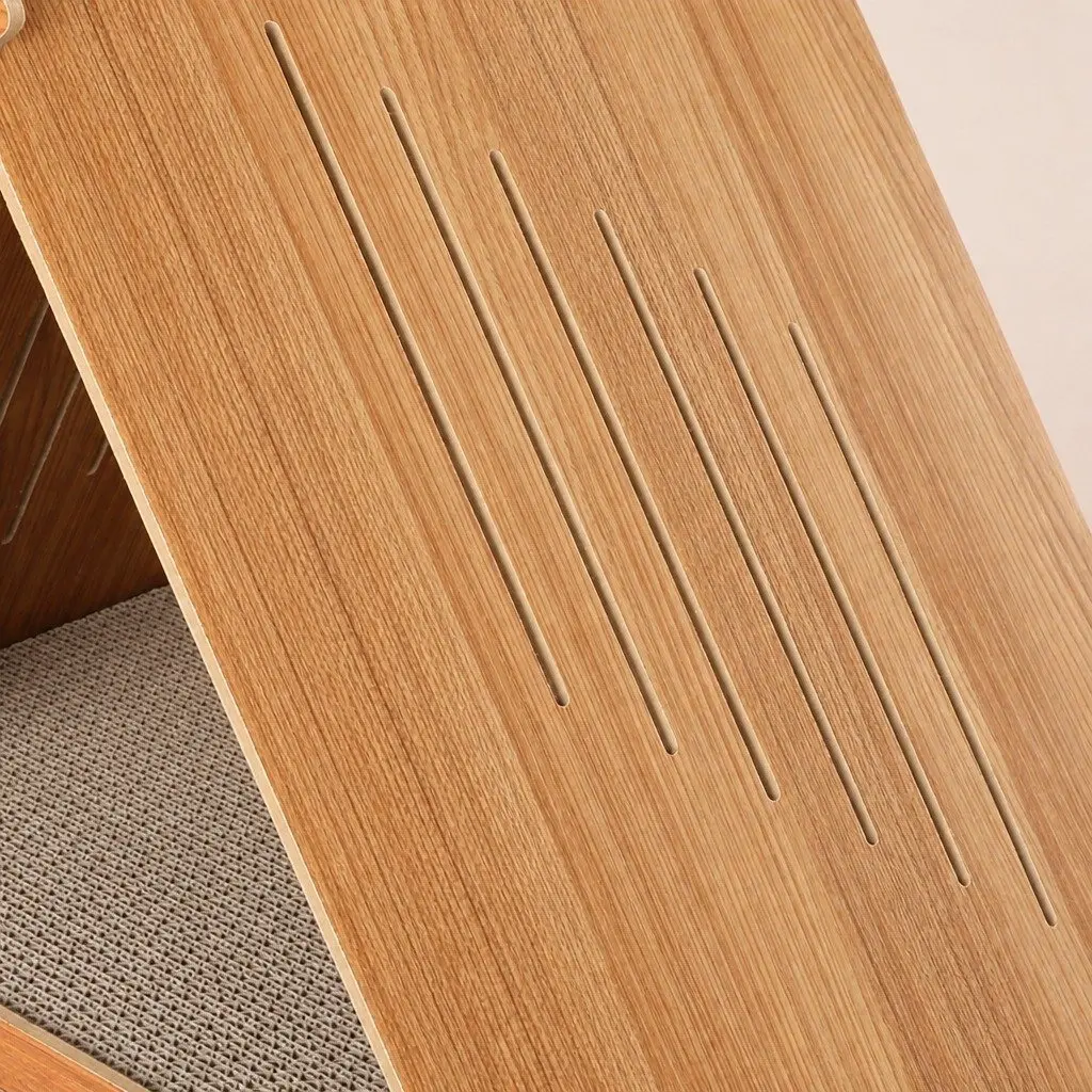 Cat Scratching Board Cardboard Corrugated 48cm x 35cm x 39cm Brown