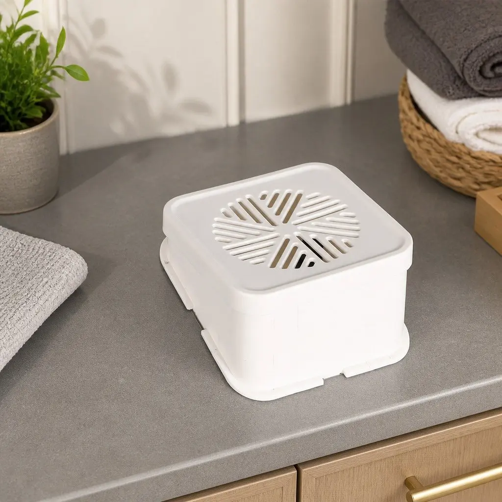 Enclosed Cat Litter Box with Scoop and Tray