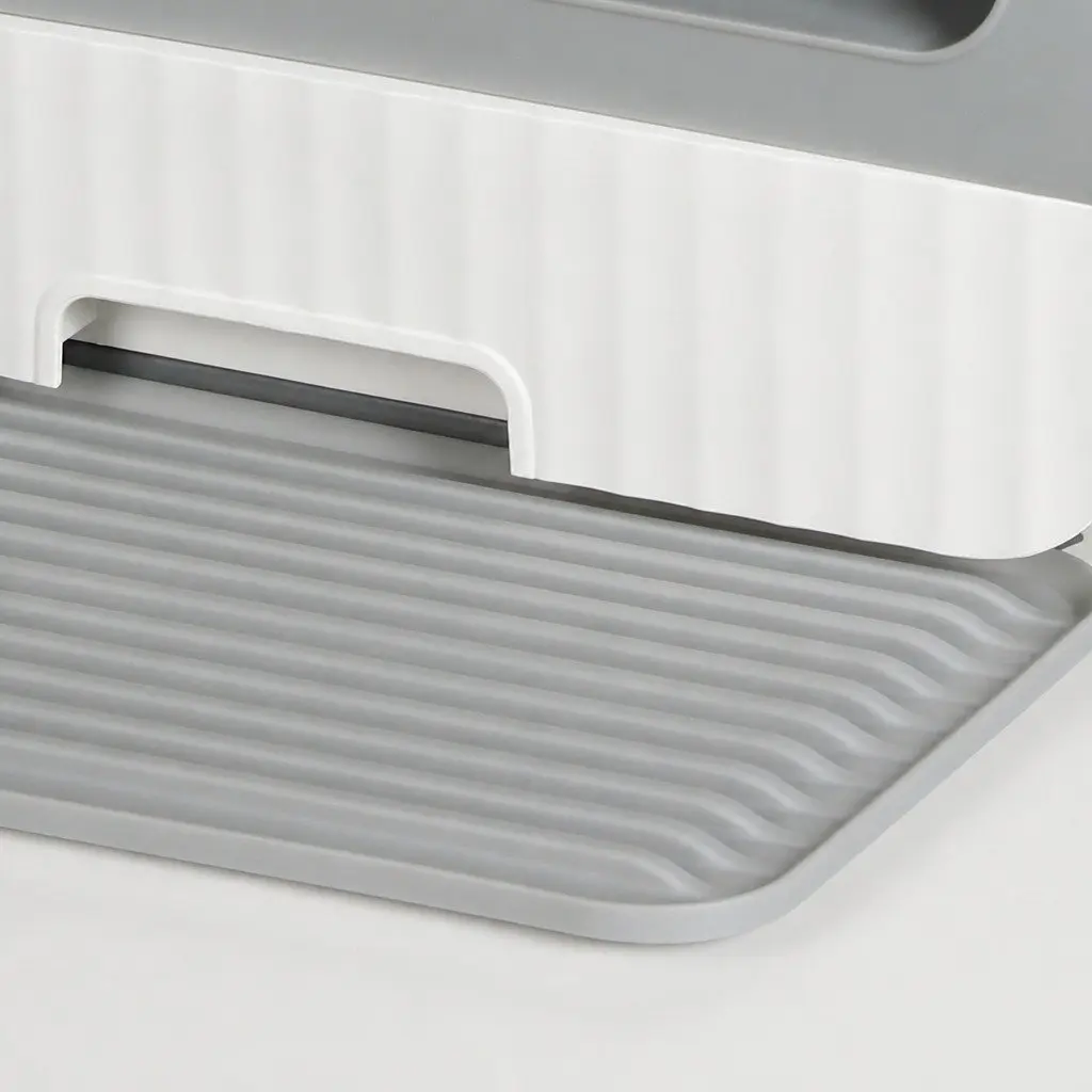 Enclosed Cat Litter Box with Scoop and Tray