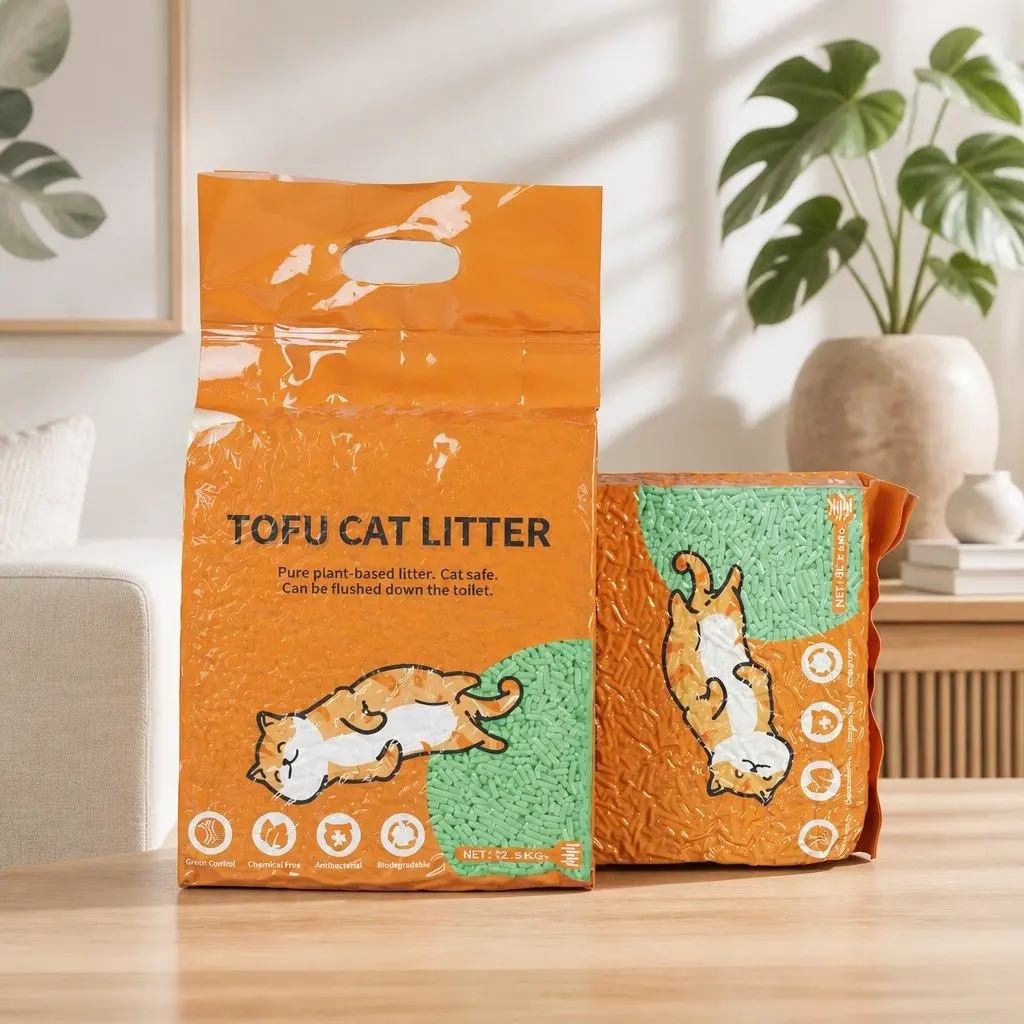 Tofu Cat Litter with Green Tea Scent