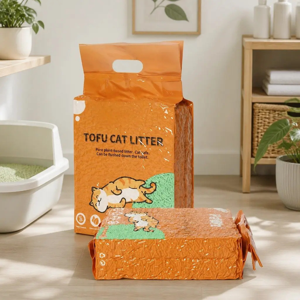 Tofu Cat Litter with Green Tea Scent