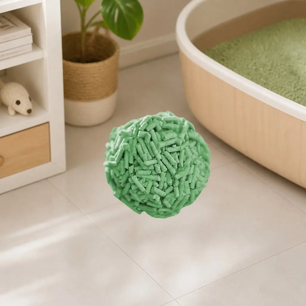 Tofu Cat Litter Biodegradable 2.5kg Clumping Green Tea Scent