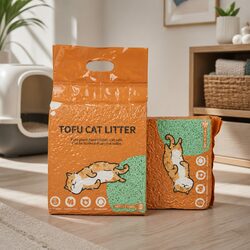 Premium Tofu Cat Litter with Green Tea Odour Control 2.5kg