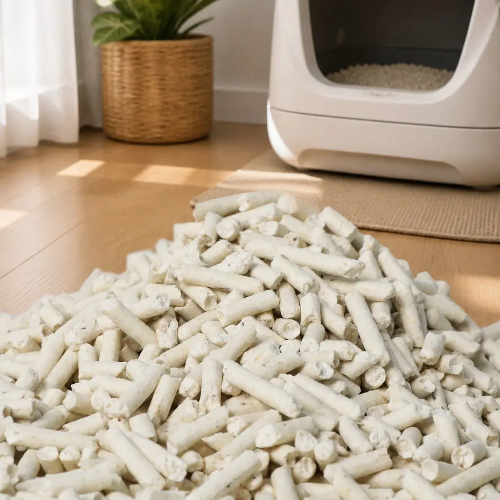 Tofu Cat Litter Biodegradable 2.5kg Natural Clumping Dust-Free Flushable Odour Control