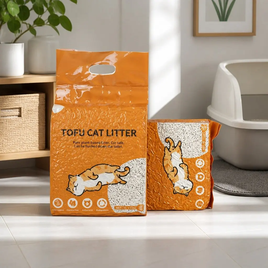 Biodegradable Tofu Cat Litter 2.5kg with Odour Control
