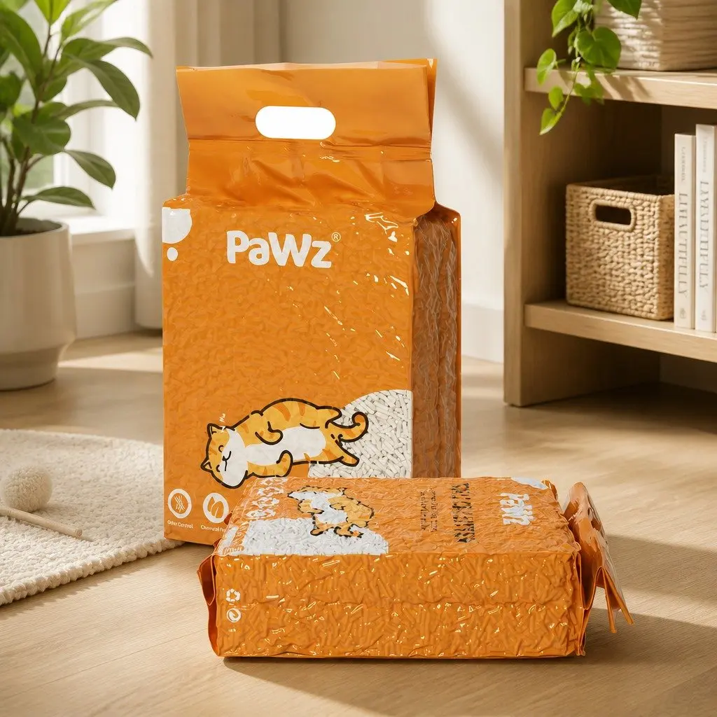 Tofu Cat Litter Biodegradable 2.5kg Natural Flushable Odour Control