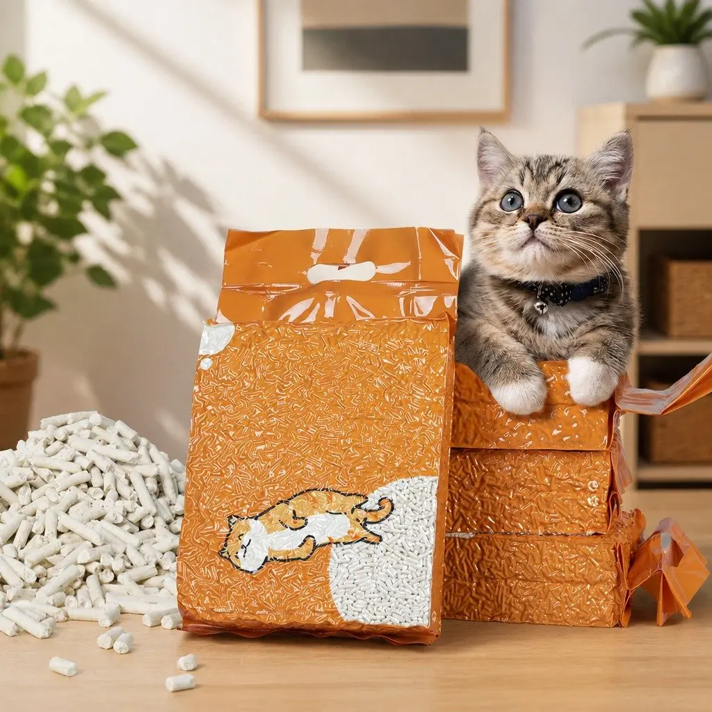 Tofu Cat Litter Biodegradable 2.5kg Natural Flushable Odour Control