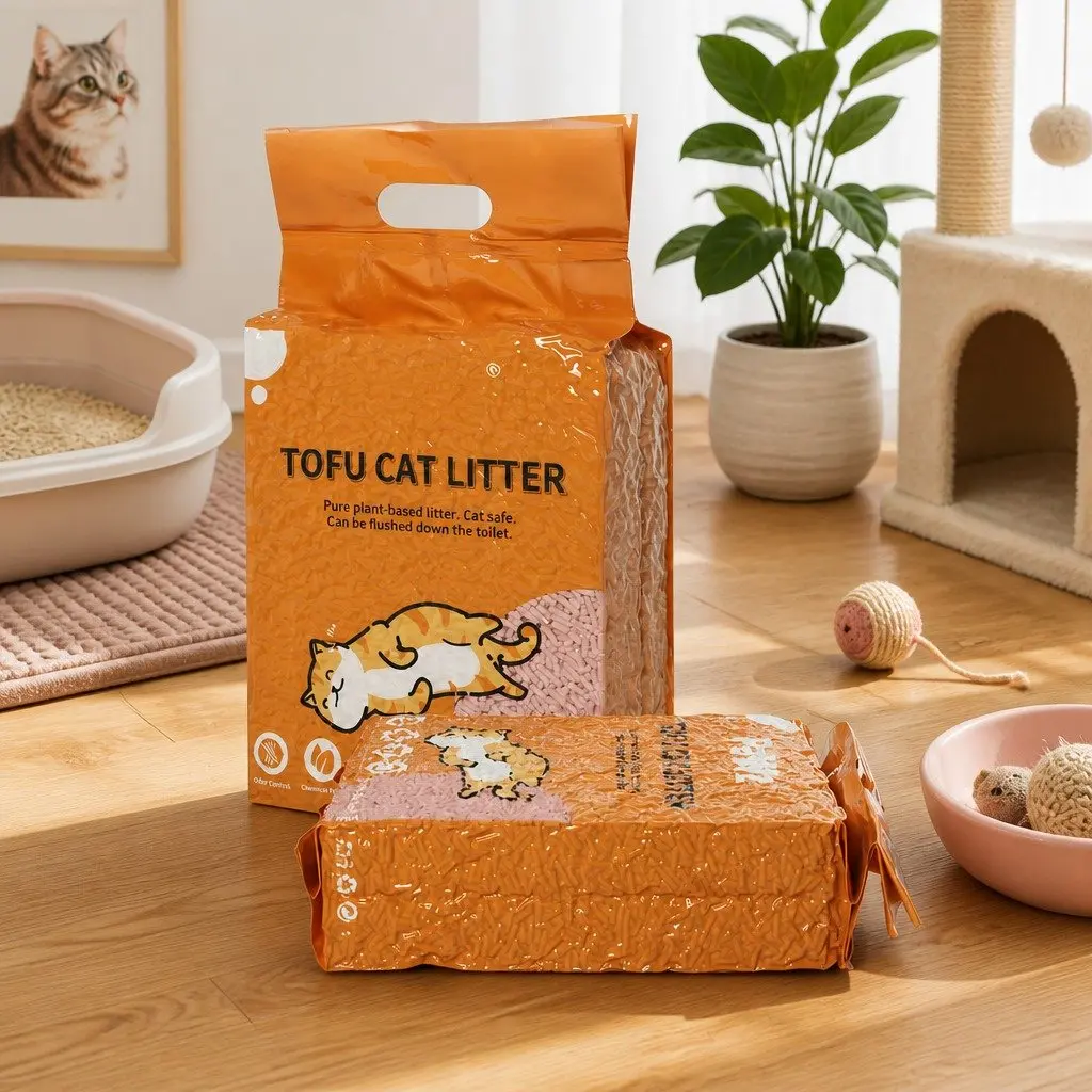 Tofu Cat Litter Biodegradable 2.5kg Clumping Odour Control