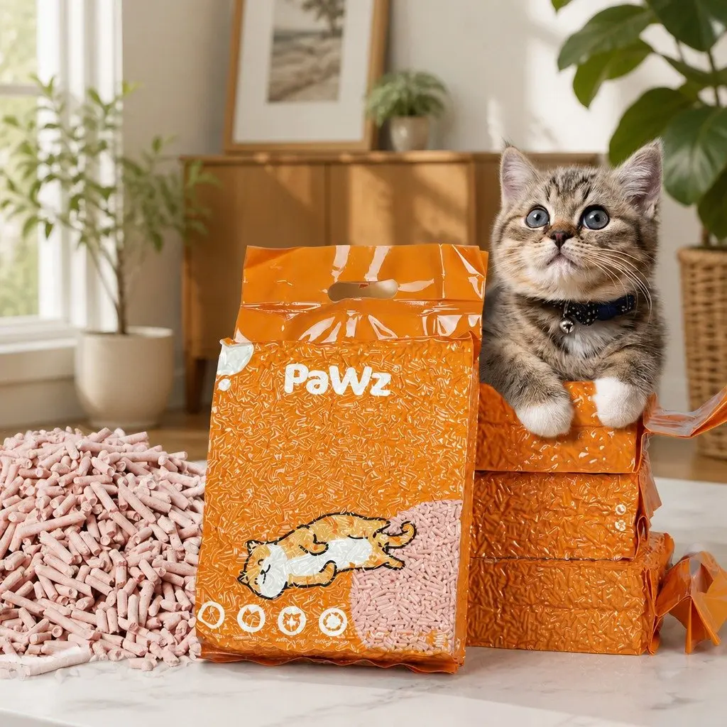 Clumping Tofu Cat Litter 2.5kg with Odour Control