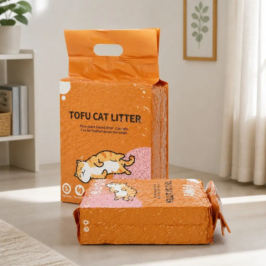 Biodegradable Tofu Cat Litter 2.5kg Peach Scent