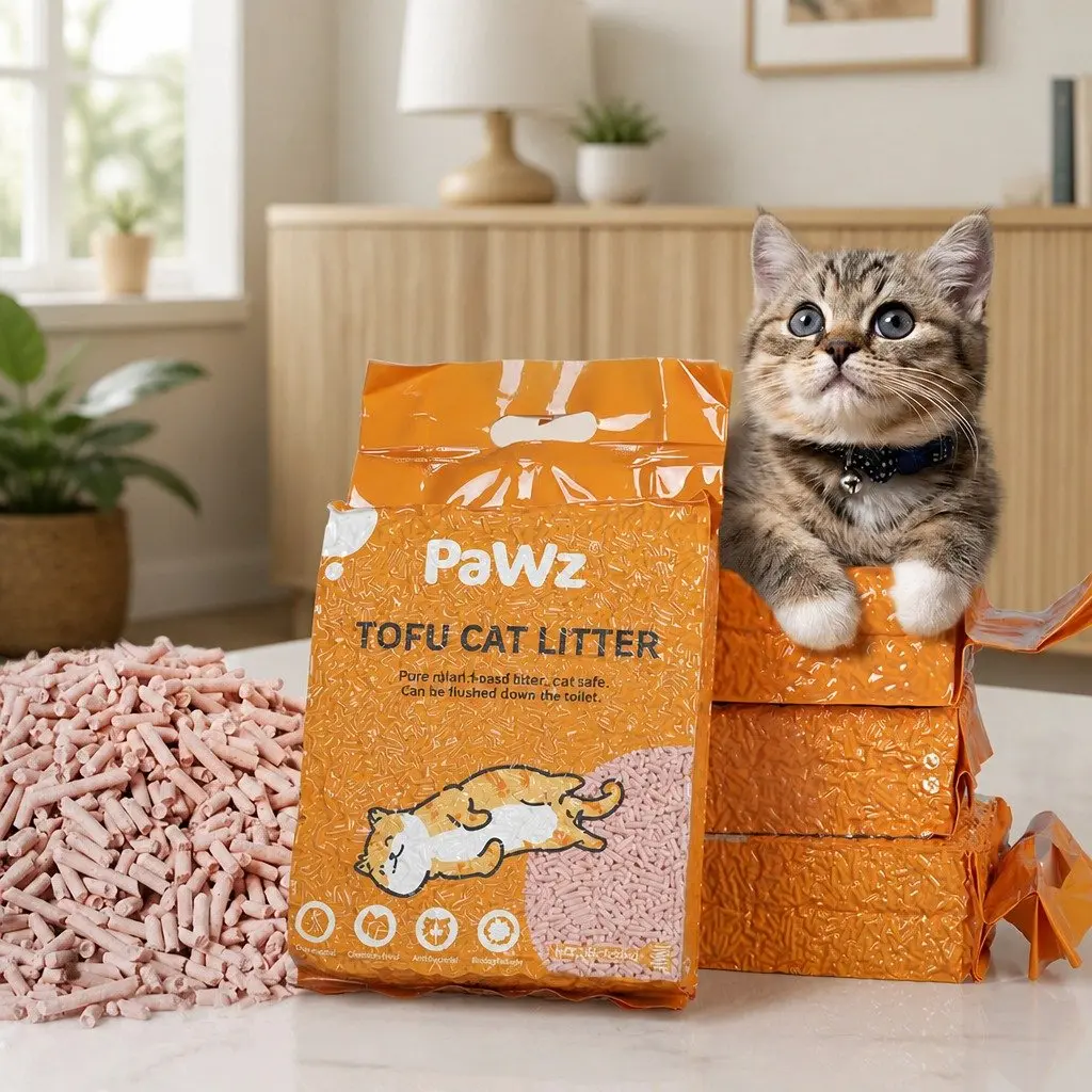 Biodegradable Tofu Cat Litter 2.5kg Peach Scent