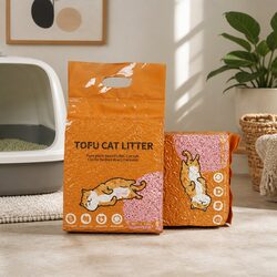 Biodegradable Watermelon Scent Tofu Cat Litter 2.5kg x2