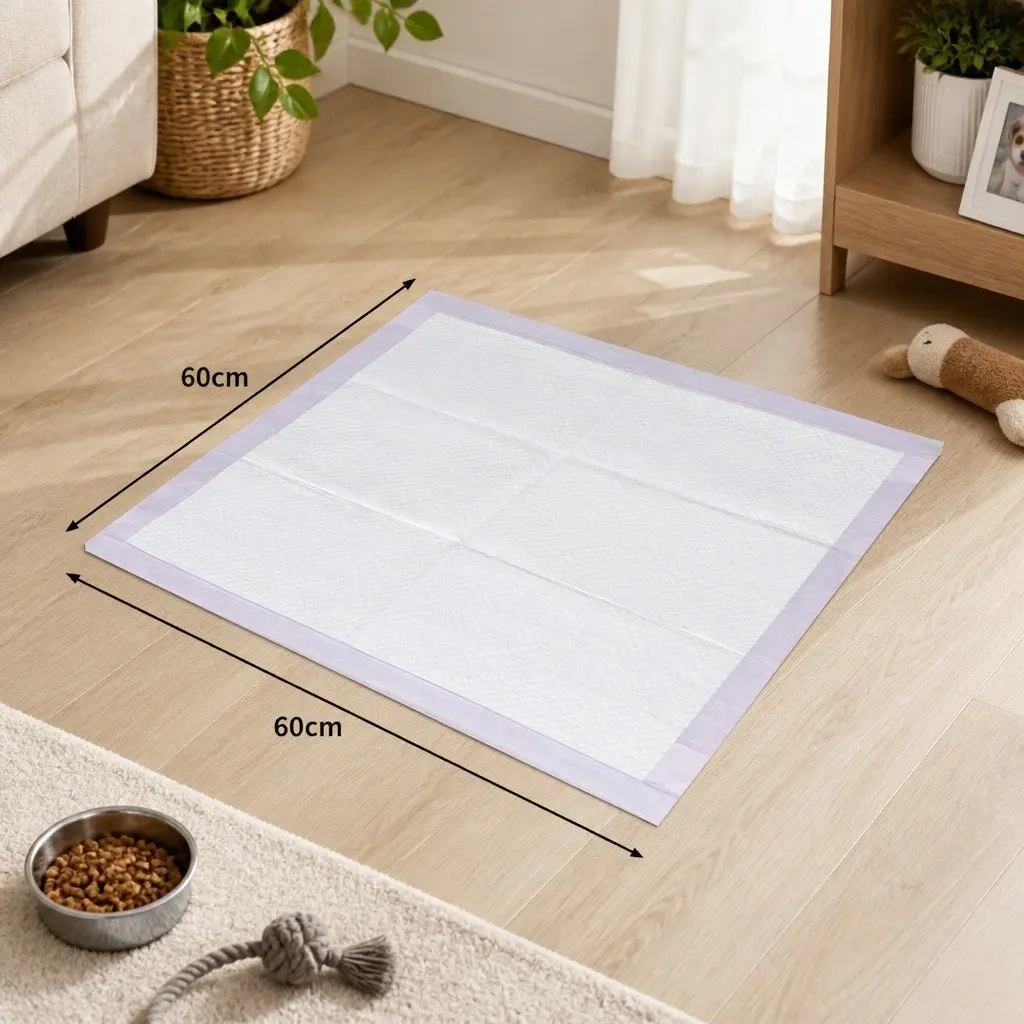 Dog Training Pad Non-woven 60x60cm Lavender Odour Control