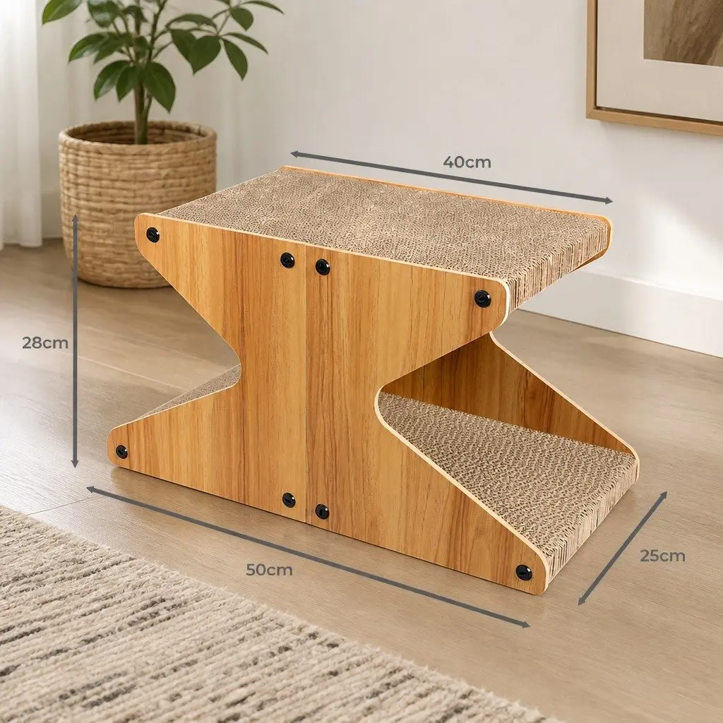 Cat Scratching Board with MDF Frame