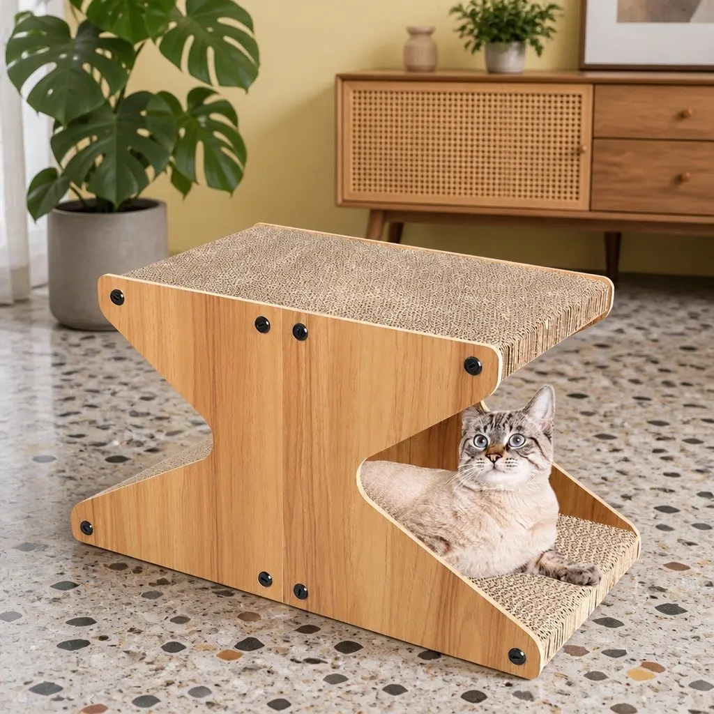 Cat Scratching Board with MDF Frame