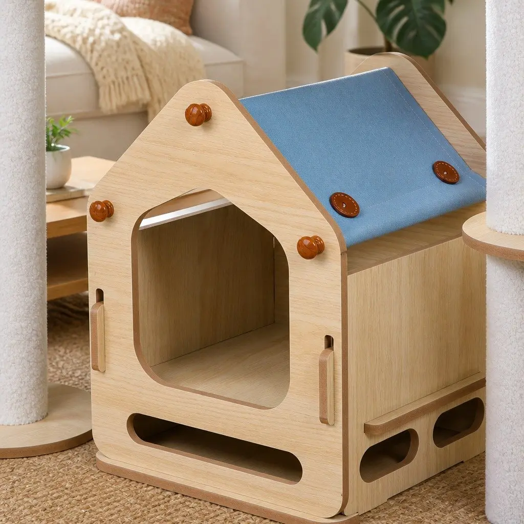 Cat Tree Tower with Sisal-Wrapped Posts