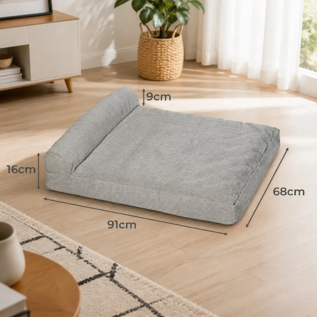 Memory Foam Pet Bed for Dogs and Cats